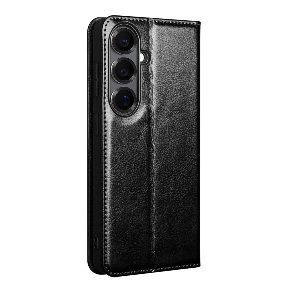 QIALINO Leder Wallet Case für Samsung Galaxy S26 | Kartenfach & Aufsteller