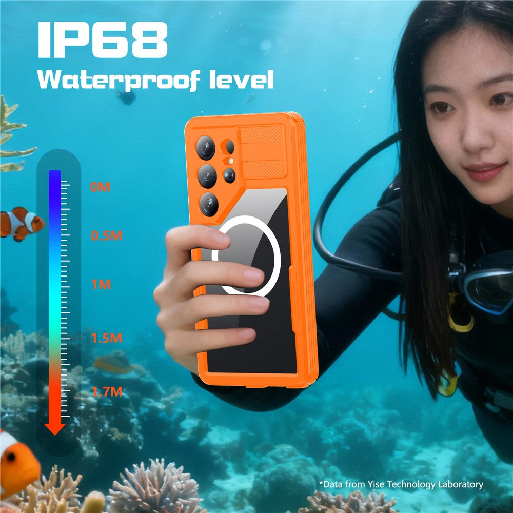 REDPEPPER Für Samsung Galaxy S26 Ultra: Wasserdichte IP68 Hülle mit Magnetfunktion