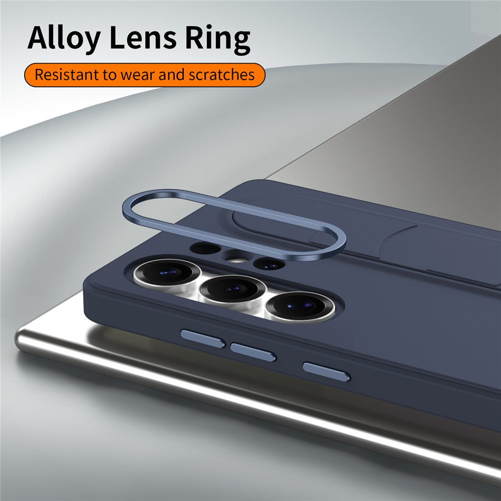 For Samsung Galaxy S26 Ultra Case Customizable Smart Key Control Wristband Kickstand PC + Silicone Phone Cover