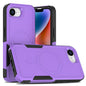 Magnetic Phone Case For iPhone 17e  /  16e Shockproof PC + TPU Cover with High-Alumina Tempered Glass Screen Protector