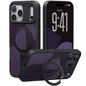 CASEKOO Geometry Series for iPhone 18 Pro / 17 Pro Magnetic Case UV Printing Ring Kickstand PC + TPU Shockproof Cover