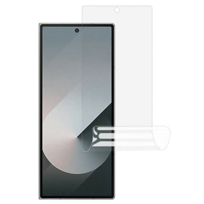 For Samsung Galaxy Z Flip8 TPU+PC Magnetic Case with 2Pcs Outer Screen Tempered Glass Film + 2Pcs Inner Screen Hydrogel Film