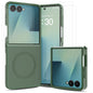 For Samsung Galaxy Z Flip8 TPU+PC Magnetic Case with 2Pcs Outer Screen Tempered Glass Film + 2Pcs Inner Screen Hydrogel Film