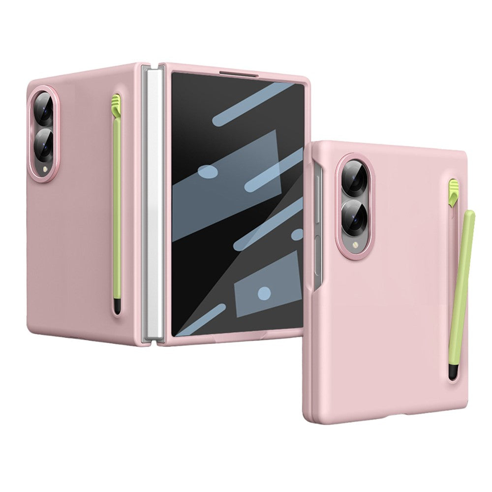 For Samsung Galaxy Z Fold8 Case Hard PC Phone Cover with Tempered Glass Film and Stylus