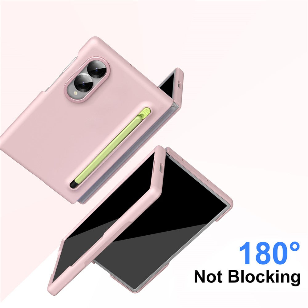 For Samsung Galaxy Z Fold8 Case Hard PC Phone Cover with Tempered Glass Film and Stylus