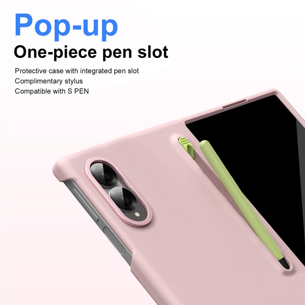 For Samsung Galaxy Z Fold8 Case Hard PC Phone Cover with Tempered Glass Film and Stylus