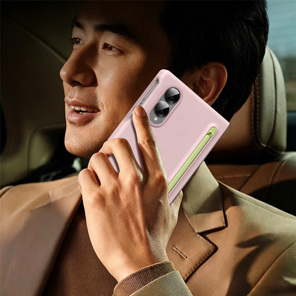For Samsung Galaxy Z Fold8 Case Hard PC Phone Cover with Tempered Glass Film and Stylus