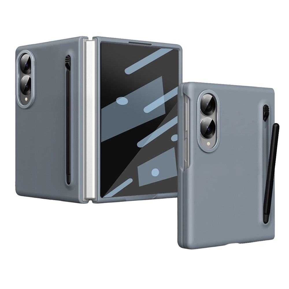 For Samsung Galaxy Z Fold8 Case Hard PC Phone Cover with Tempered Glass Film and Stylus