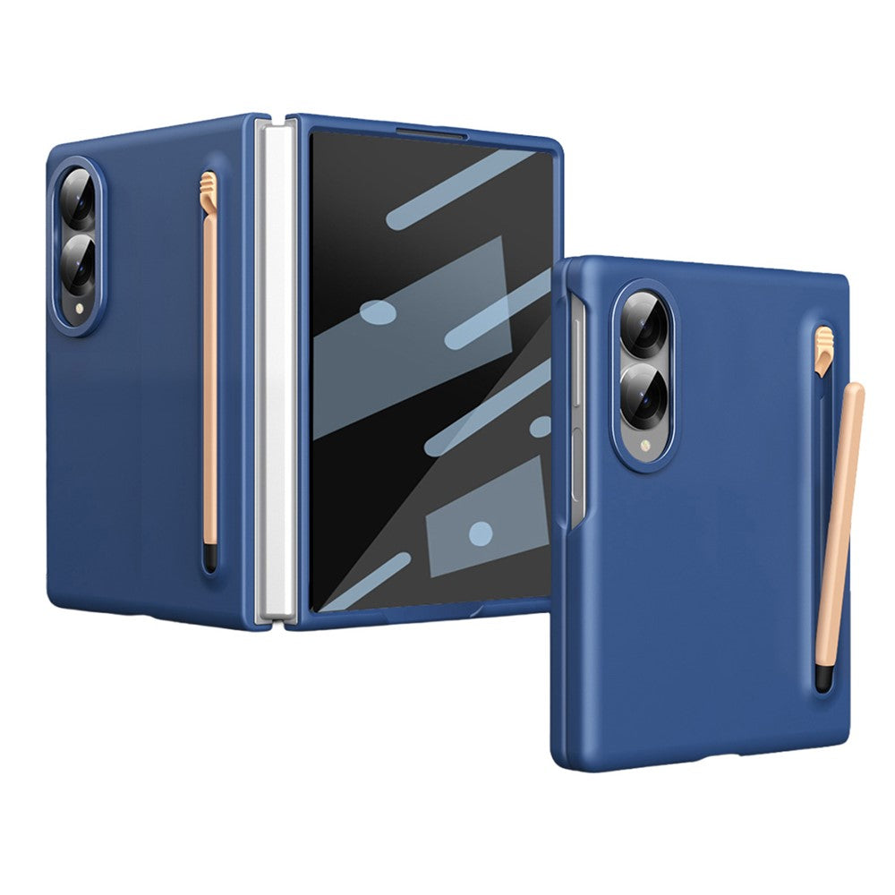 For Samsung Galaxy Z Fold8 Case Hard PC Phone Cover with Tempered Glass Film and Stylus