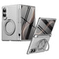 For Samsung Galaxy Z Fold8 Rotary Kickstand PC Phone Cover with Tempered Glass Film / Stylus