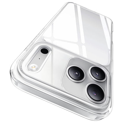 CASEKOO for iPhone 18 Pro / 17 Pro Case PC + TPU Clear Anti-Yellowing Phone Cover