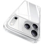 CASEKOO for iPhone 18 Pro / 17 Pro Case PC + TPU Clear Anti-Yellowing Phone Cover