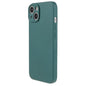 For iPhone 13 6.1 inch Soft TPU Camera Protection Phone Case Soft Fiber Lining Rubberized Cover