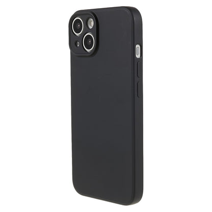 For iPhone 13 mini Rubberized TPU Case Fiber Lining Scratch Resistant Phone Cover