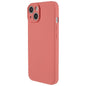 For iPhone 13 mini Rubberized TPU Case Fiber Lining Scratch Resistant Phone Cover