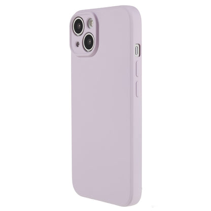 For iPhone 13 mini Rubberized TPU Case Fiber Lining Scratch Resistant Phone Cover