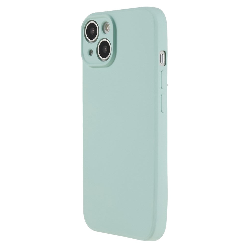 For iPhone 13 mini Rubberized TPU Case Fiber Lining Scratch Resistant Phone Cover