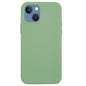 For iPhone 15 Flexible Liquid Silicone Phone Case Soft Lining Anti-drop Cover