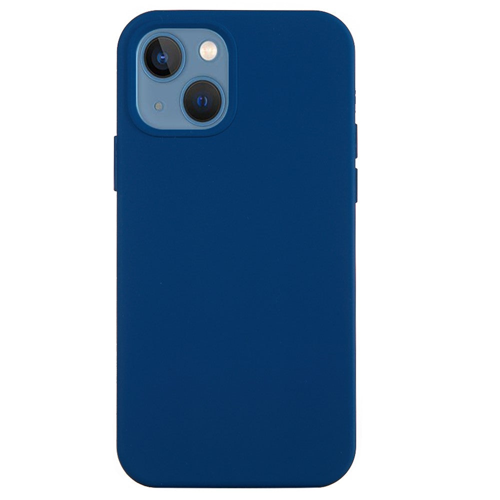 For iPhone 15 Flexible Liquid Silicone Phone Case Soft Lining Anti-drop Cover