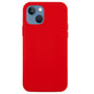 For iPhone 15 Flexible Liquid Silicone Phone Case Soft Lining Anti-drop Cover