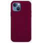 For iPhone 15 Flexible Liquid Silicone Phone Case Soft Lining Anti-drop Cover