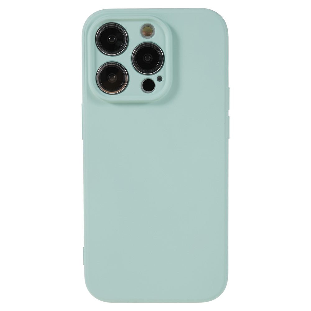 Candy Color Shell for iPhone 15 Pro Max Soft TPU Phone Case Fiber Lining Rubberized Phone Cover