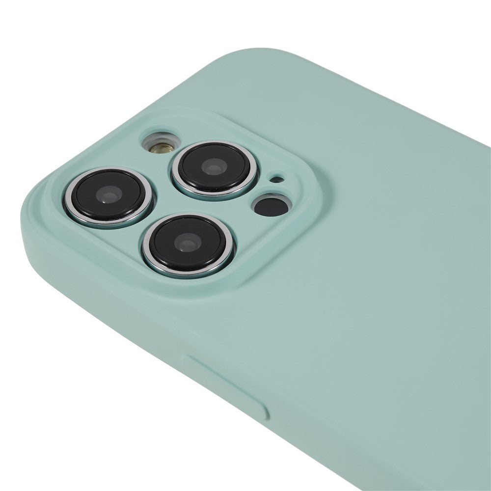 Candy Color Shell for iPhone 15 Pro Max Soft TPU Phone Case Fiber Lining Rubberized Phone Cover