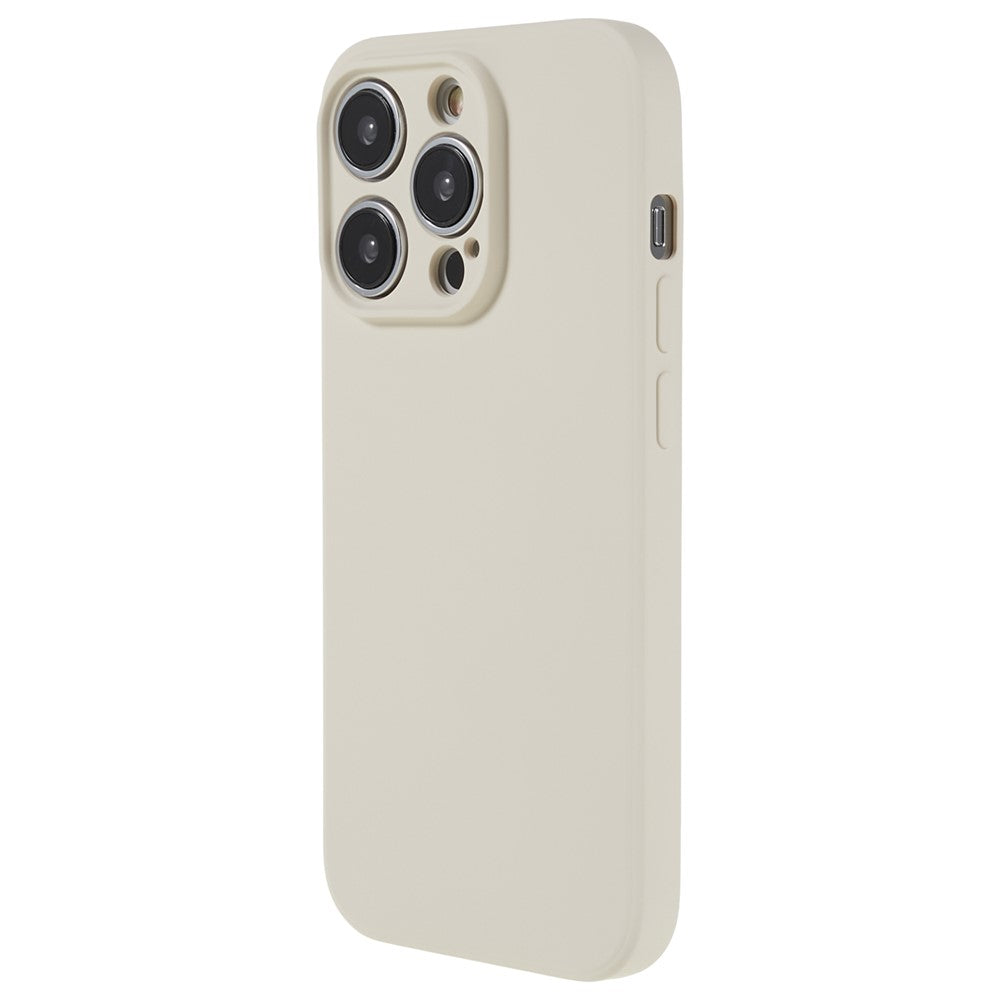 Candy Color Shell for iPhone 15 Pro Max Soft TPU Phone Case Fiber Lining Rubberized Phone Cover