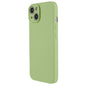 Fiber Lining Shell for iPhone 15 Candy Color Anti-Drop TPU Phone Case Rubberized Phone Cover