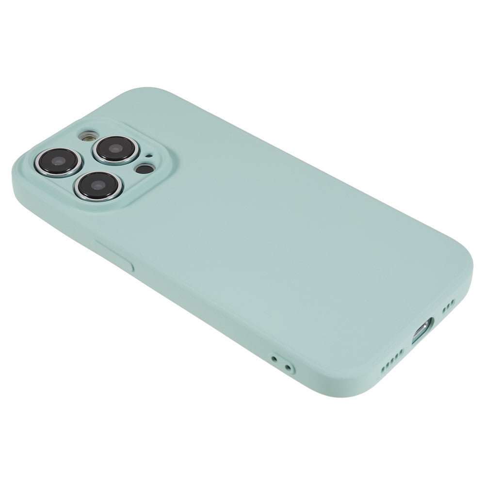 Rubberized Candy Color Shell for iPhone 15 Pro Soft TPU + Fiber Lining Phone Case Phone Cover