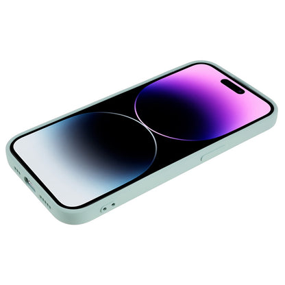Rubberized Candy Color Shell for iPhone 15 Pro Soft TPU + Fiber Lining Phone Case Phone Cover