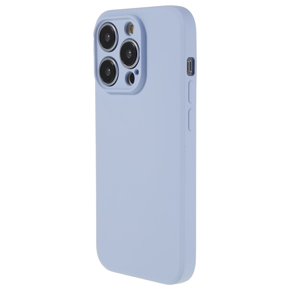 Rubberized Candy Color Shell for iPhone 15 Pro Soft TPU + Fiber Lining Phone Case Phone Cover