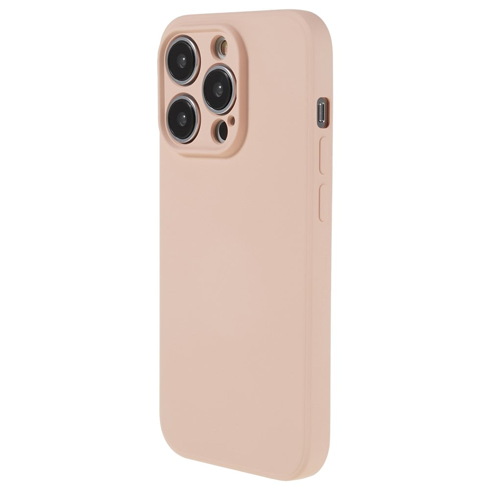 Rubberized Candy Color Shell for iPhone 15 Pro Soft TPU + Fiber Lining Phone Case Phone Cover