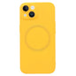 For iPhone 13 Magnetic Phone Case Compatible with MagSafe Anti-Scratch Liquid Silicone Cover with Camera Lens Protector