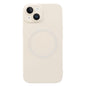 For iPhone 13 Magnetic Phone Case Compatible with MagSafe Anti-Scratch Liquid Silicone Cover with Camera Lens Protector