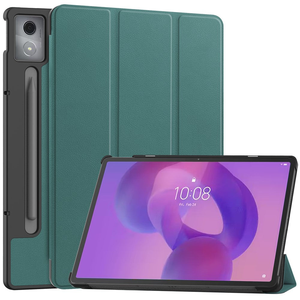 Hülle für Lenovo IdeaTab Pro – Anti-Kratzer Leder-Stand, stoßfest, Schwarz