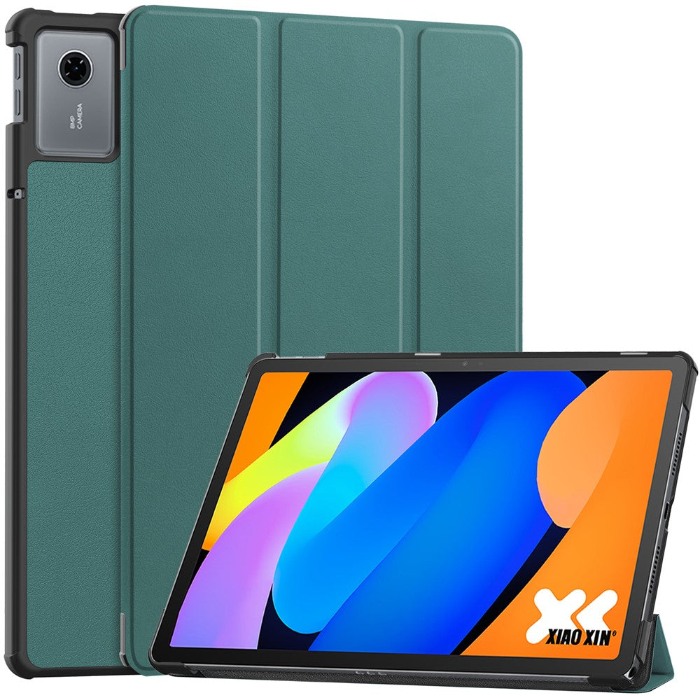 Hülle für Lenovo Tab K11 Gen 2 / Idea Tab / Xiaoxin Pad 11 2025 - Leder-Ständer, Anti-Drop-Schutz