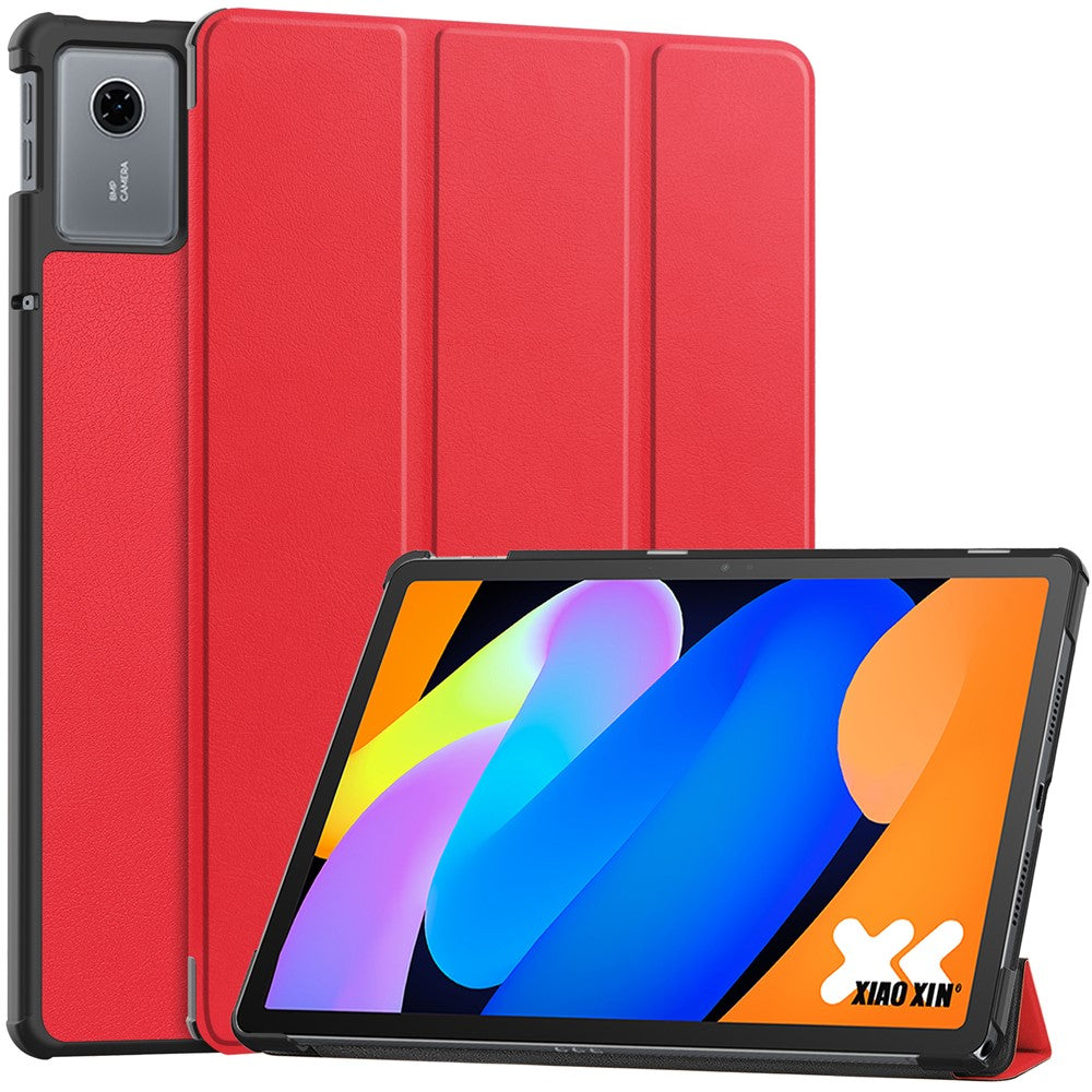 Hülle für Lenovo Tab K11 Gen 2 / Idea Tab / Xiaoxin Pad 11 2025 - Leder-Ständer, Anti-Drop-Schutz