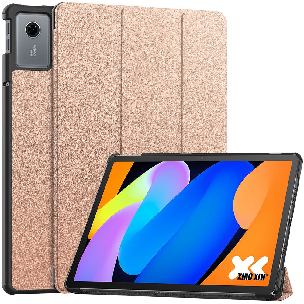 Hülle für Lenovo Tab K11 Gen 2 / Idea Tab / Xiaoxin Pad 11 2025 - Leder-Ständer, Anti-Drop-Schutz