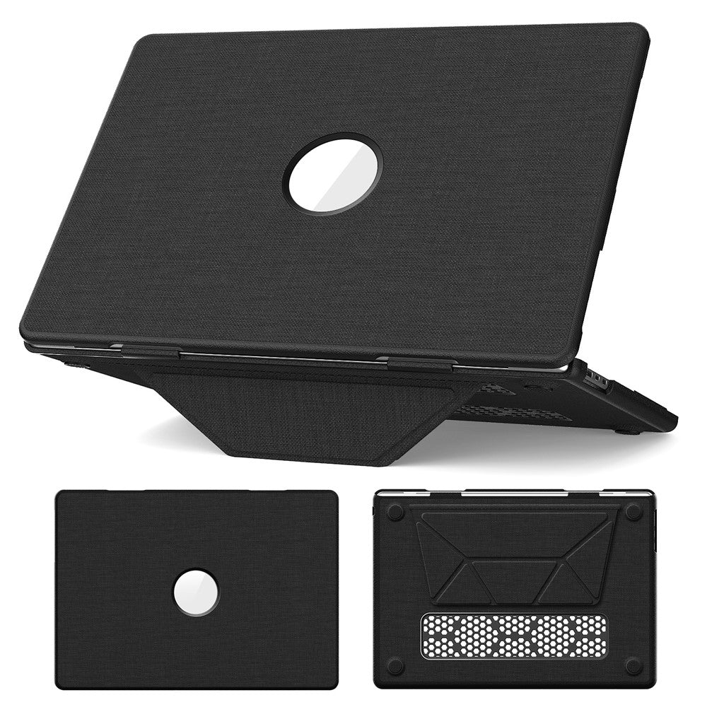 Kickstand Case for MacBook Air 15 inch (2026) A3448 / (2025) A3241 / (2024) A311 / (2023) A2941 Laptop Cover with Logo View