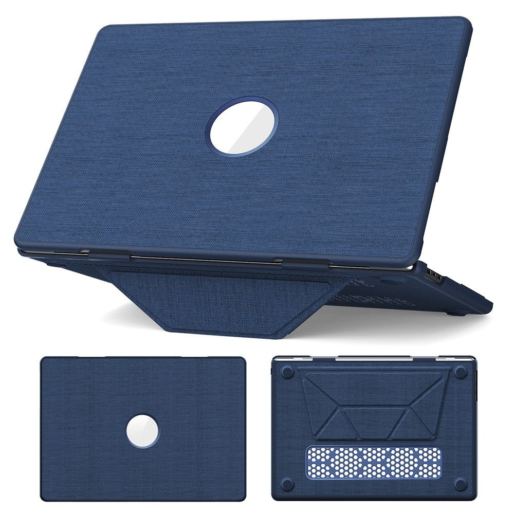Kickstand Case for MacBook Air 15 inch (2026) A3448 / (2025) A3241 / (2024) A311 / (2023) A2941 Laptop Cover with Logo View