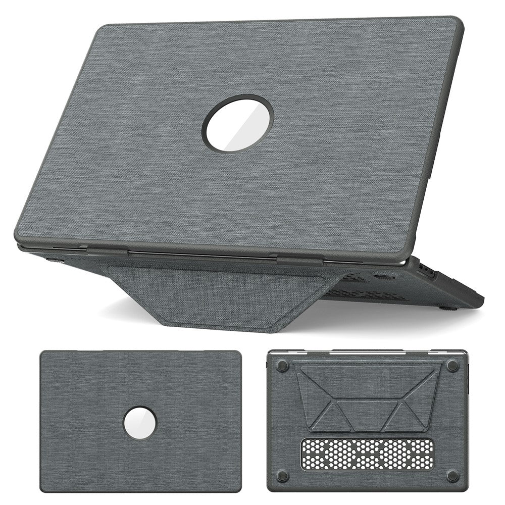 Kickstand Case for MacBook Air 15 inch (2026) A3448 / (2025) A3241 / (2024) A311 / (2023) A2941 Laptop Cover with Logo View