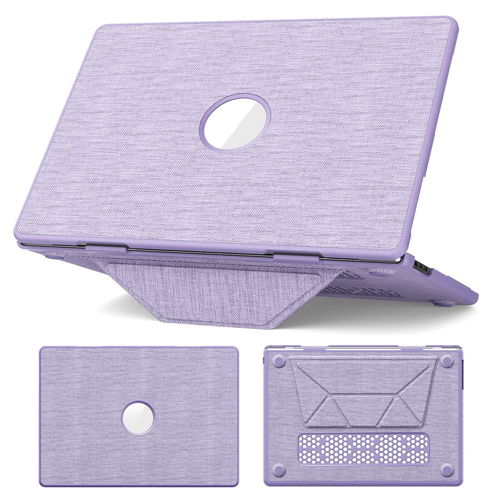 Kickstand Case for MacBook Air 15 inch (2026) A3448 / (2025) A3241 / (2024) A311 / (2023) A2941 Laptop Cover with Logo View