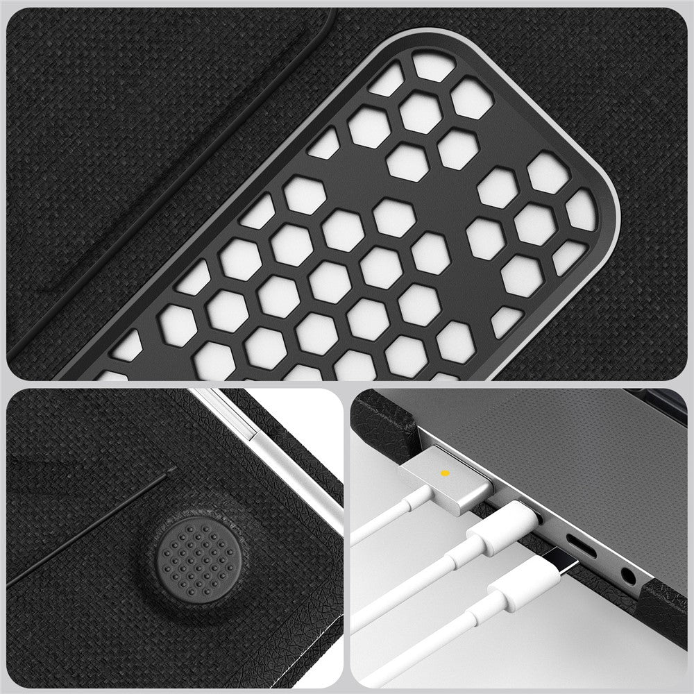 Kickstand Case for MacBook Pro 16 inch (2026) A3429 A3428 / (2025) A3186 A3403 / (2024) A2991 / (2023) A2780 / (2021) A2485 Laptop Cover