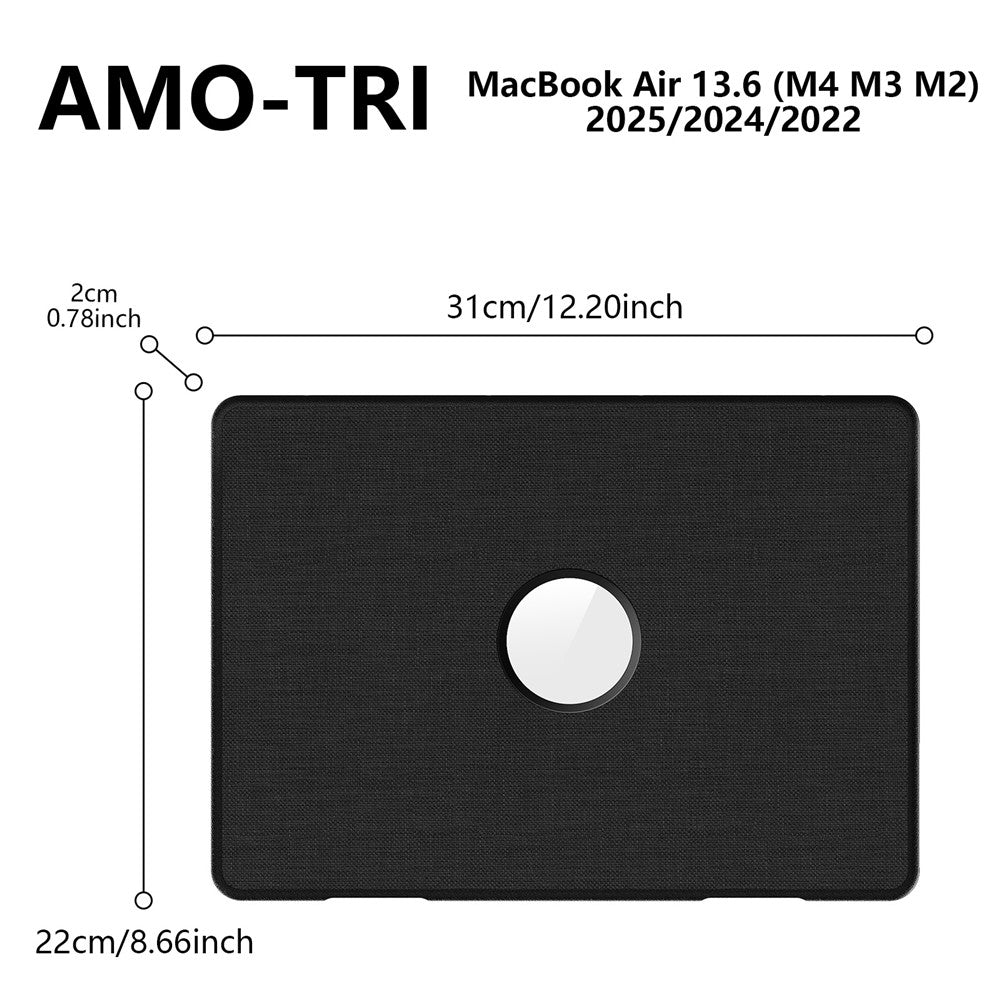 Laptop Case for MacBook Air 13 inch (2026) A3449 / (2025) A3240 / (2024) A3113 / (2022) A2681 Protective Cover