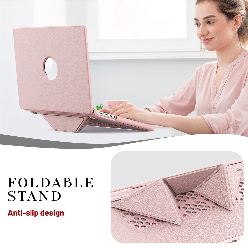 Laptop Case for MacBook Pro 14 inch (2026) A3427 A3426 / (2025) A3434 A3112 A3185 A3401 / (2024) A2918 A2992 / (2023) A2779 / (2022) / (2021) A2442 Notebook Kickstand Cover