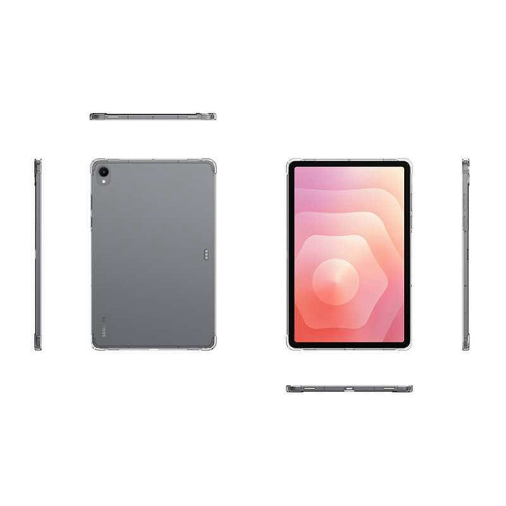 For Samsung Galaxy Tab S11 Case Four Corner Shockproof Clear Tablet TPU Cover