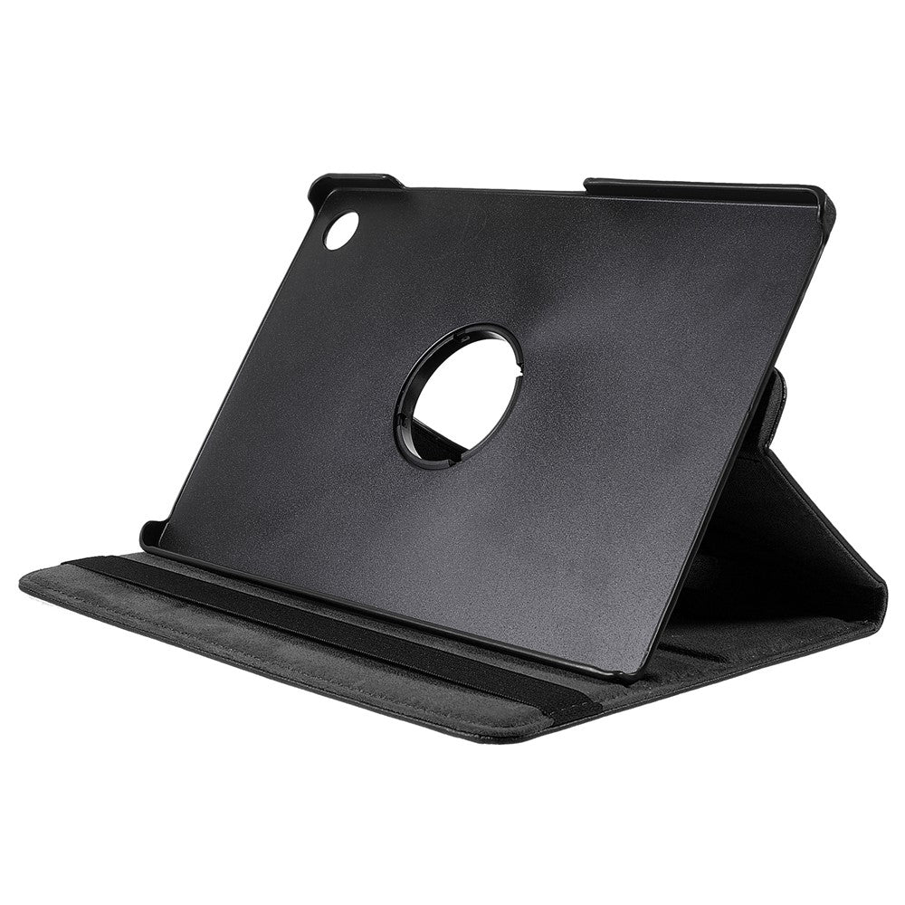 Hülle für Samsung Galaxy Tab A11+ mit 360° Drehständer, PU Leder + PC, mit Gummiband