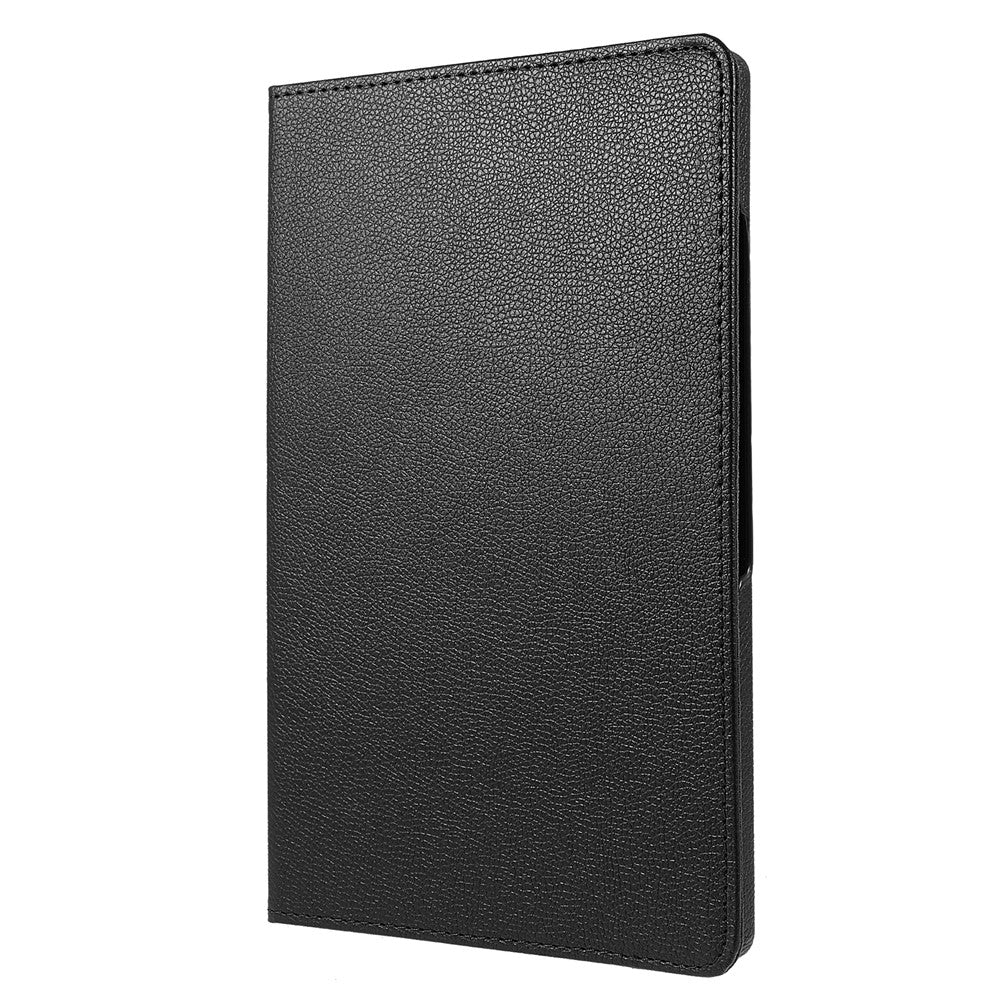 Hülle für Samsung Galaxy Tab A11+ mit 360° Drehständer, PU Leder + PC, mit Gummiband
