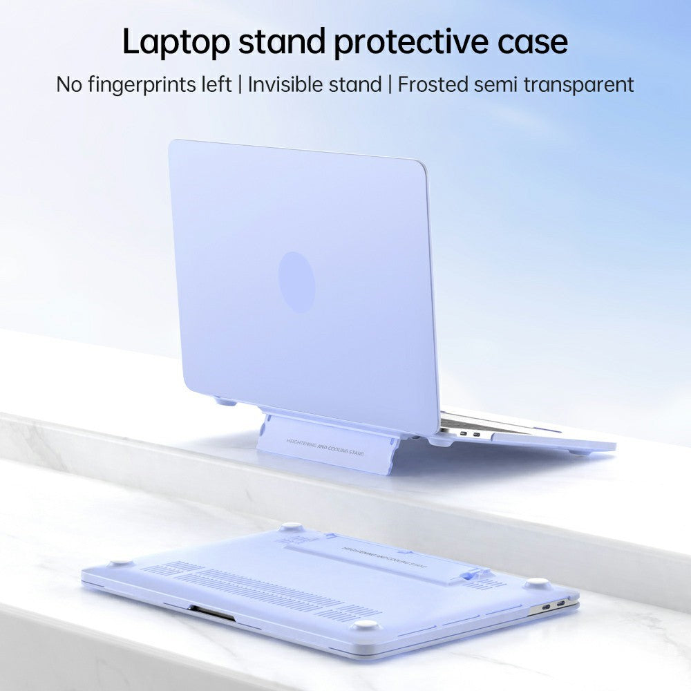 For MacBook Neo 13 inch (2026) Case Foldable Stand Heat Dissipation PC Laptop Protective Shell